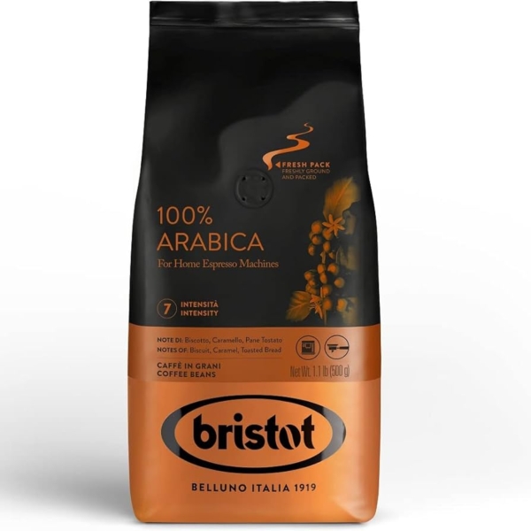 בריסטוט 100% ערביקה 500 גרם Bristot 100% arabica