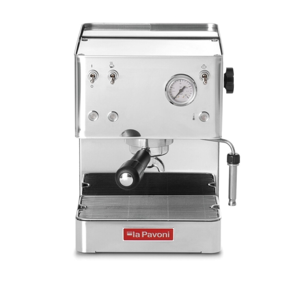 מכונת קפה מקצועית LA PAVONI NEW CASA BAR STEEL נירוסטה