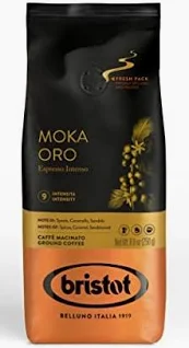 MOKA ORO בריסטוט 250 גרם טחון למקינטה