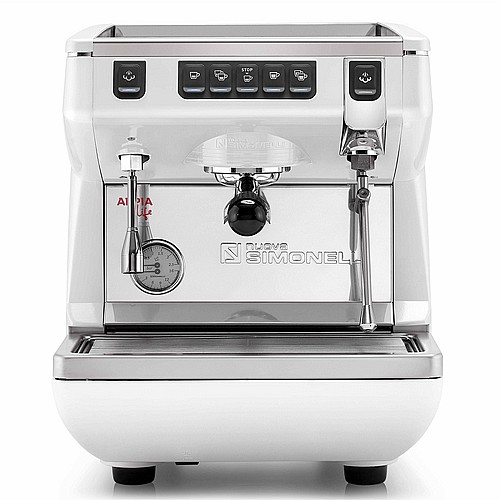 מכונת אספרסו מקצועית לבתי עסק Nuova Simonelli Appia Life ראש אחד- לבן