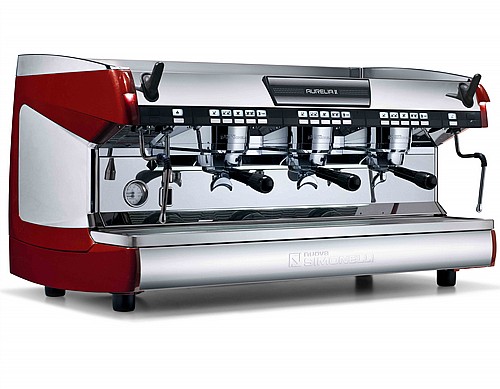 מכונת אספרסו מקצועית לבתי עסק Nuova Simonelli Appia Life (3 ראשים)- לבן