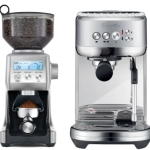 חבילת Breville Premium – מכונת קפה Bambino Plus BES500 , מטחנה Smart Grinder Pro ו-2 ק"ג קפה מתנה!